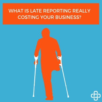The cost of late reporting