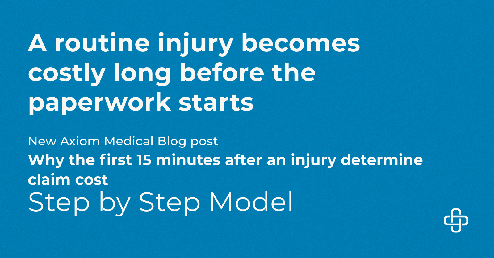 Why the First 15 Minutes After an Injury Determine Claim Cost