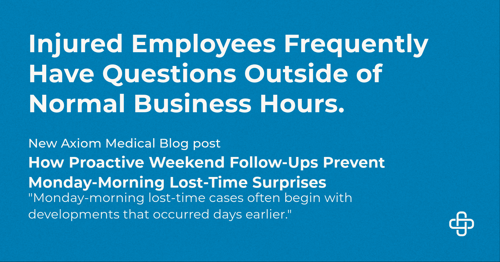 How Proactive Weekend Follow-Ups Prevent Monday-Morning Lost-Time Surprises