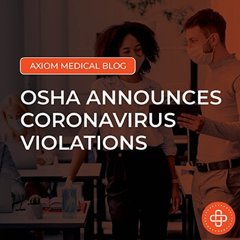 OSHA Coronavirus Violations Announcement