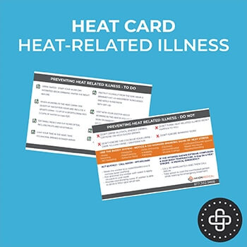 Heat Card for heat Related Illness