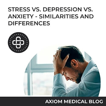 stress vs. depression vs. anxiety